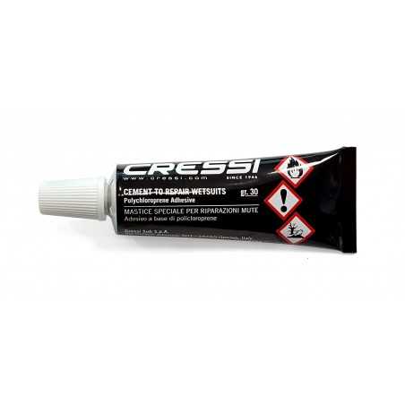 CRESSI GLUE GLUE TUBE TO REPAIR NEOPRENE 30 GR (12U) ETA 650000K