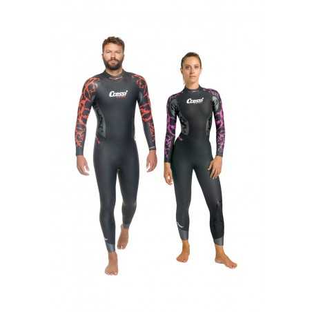 CRESSI Traje natación apnea hombre KUWAE 4 3 2 MM FDG 002413VAR