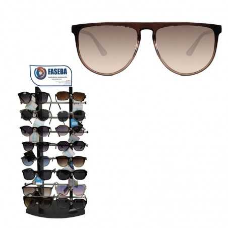 FASEBA Unisex Casual Plastic Frame Sunglasses 07234
