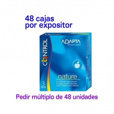 box 3 condoms control nature (48u)