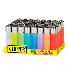 CLIPPER Mecheros Translúcidos - Encendido fácil y cómodo (48UD) 07136