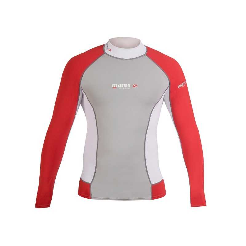 MARES LONG SLEEVE SUN PROTECTION T-SHIRT Rash Guard TRILASTIC DC 412979