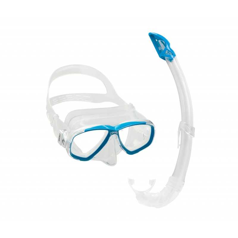CRESSI Mask + snorkel tube kit PERLA ADM 101150VAR