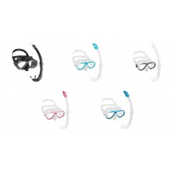 CRESSI Kit mascara + tubo de snorkel PERLA ADM 101150VAR