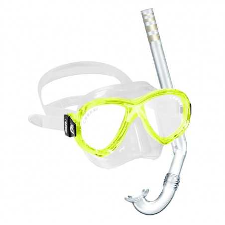 CRESSI Kit de snorkel para niños Perla Junior con máscara y tubo Minigringo ADM 101263VAR