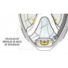 CRESSI Mascara gafas buceo integral cara completa BARON ADN 025050VAR