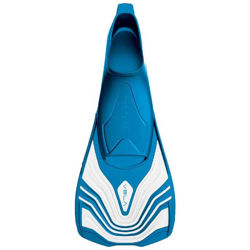 SEAC SUB Aletas de snorkel VELA | cortas para nadar en piscina y mar Diseño ergonómico goma suave 07146080481VAR