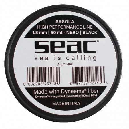SEAC SUB Bobina de hilo pesca 50 MT 1 8 MM DYNEEMA 1110109520000A