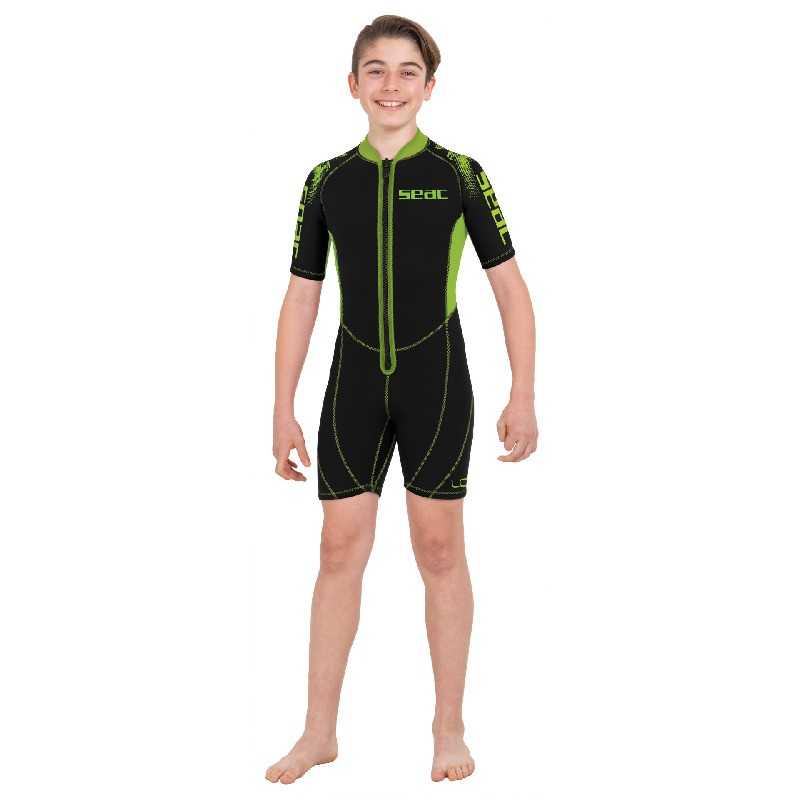 SEAC SUB Traje de buceo corto niño LOOK KID 2 5 MM 0010400KVAR