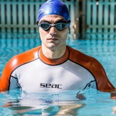 SEAC SUB Camiseta Térmica Hombre de Neopreno Manga Larga FIT 2 MM - Ideal para Deportes Acuáticos 0110010VAR