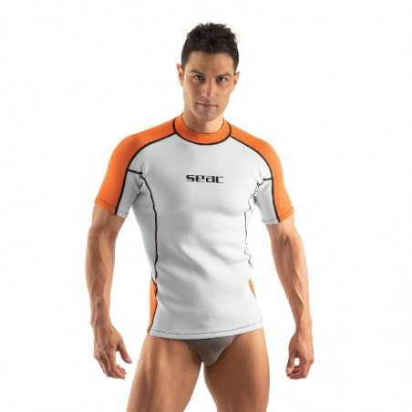 SEAC SUB Men's short-sleeved neoprene thermal shirt FIT 2 MM 0110021VAR