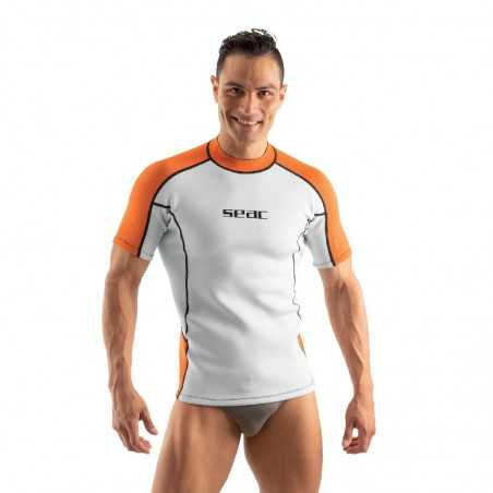 SEAC SUB Camiseta térmica hombre de neopreno manga corta FIT 2 MM 0110021VAR