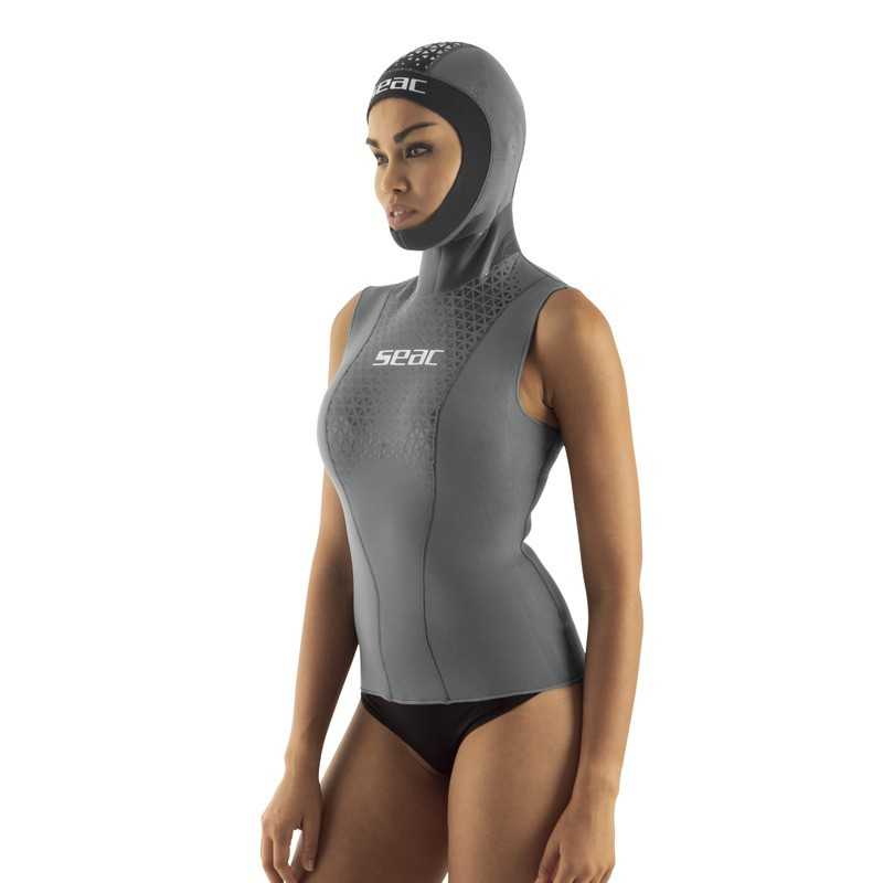SEAC SUB Women's neoprene inner vest HOODY 2 MM 0110030LVAR