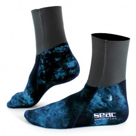 SEAC SUB Calcetines neopreno de buceo SEAL SKIN CAMO 3 MM 0210060VAR