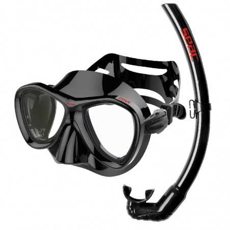 SEAC SUB Freediving mask + tube kit BIS COVE S/BL 0890084520000A