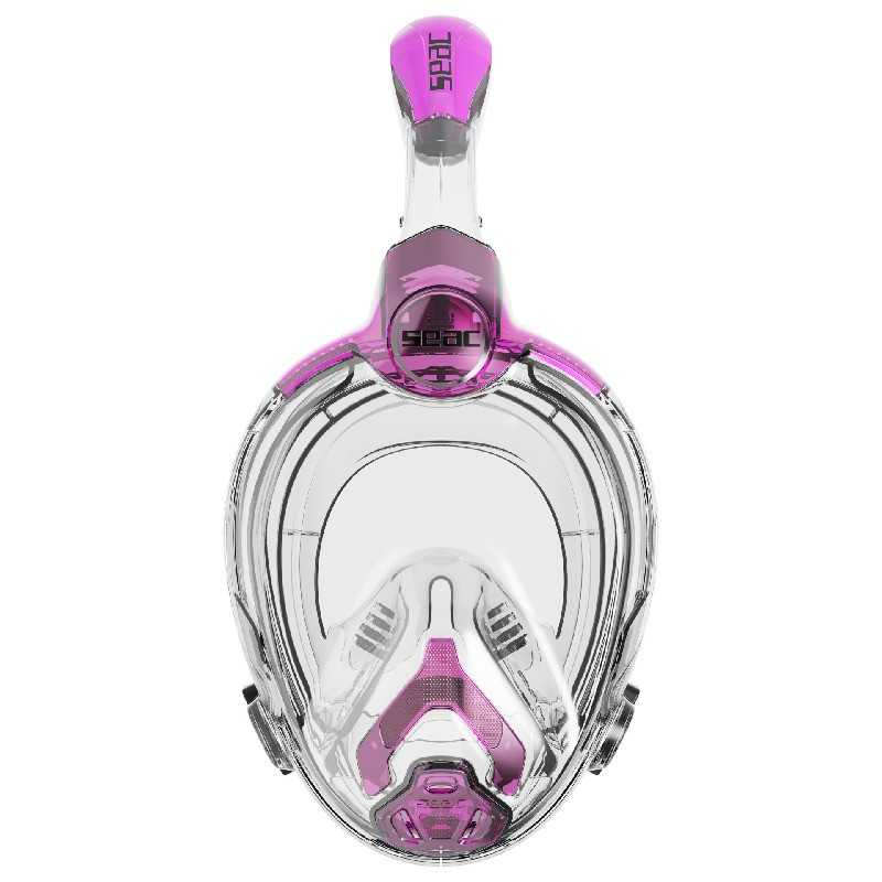 SEAC SUB Máscara facial integral snorkel transparente LIBERA JUNIOR 6+ 1700020VAR