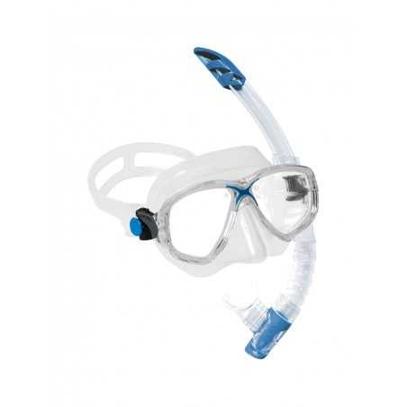 CRESSI Kit mascara + tubo de snorkel MAREA VIP ADM 1000055