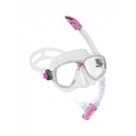 CRESSI Kit mascara + tubo de snorkel MAREA VIP ADM 1000055