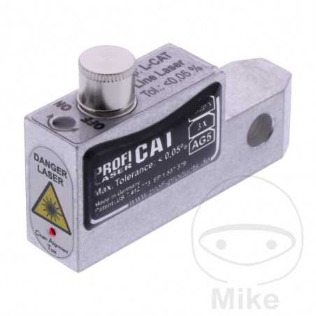 chain aligner with laser light