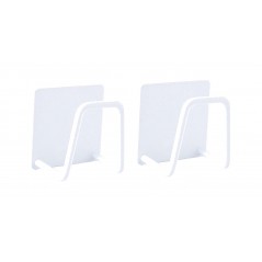 TUDETIC Universal self-adhesive sponge hanger bracket 2 units COLGBVAR