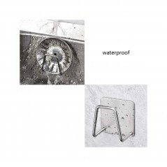 TUDETIC Universal self-adhesive sponge hanger bracket 2 units COLGBVAR