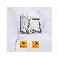 TUDETIC Universal self-adhesive sponge hanger bracket 2 units COLGBVAR