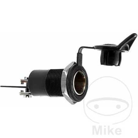 2-pole plug connector with thread 24v