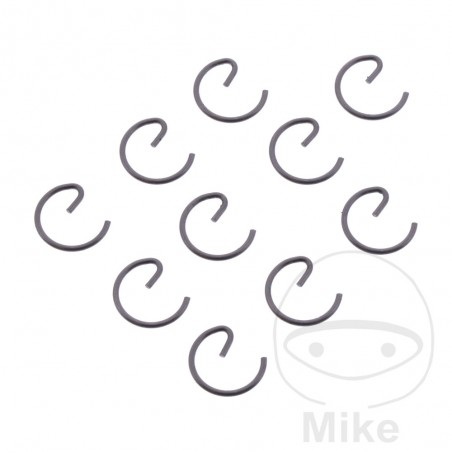 set 10 clips bolț piston 10 mm