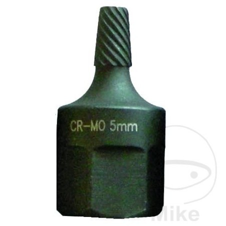 punta extractor de cargols 3/8 5 mm