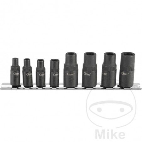 kit 8 sockets for threaded taps