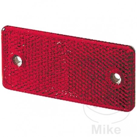 square catadioptric reflector for trailer