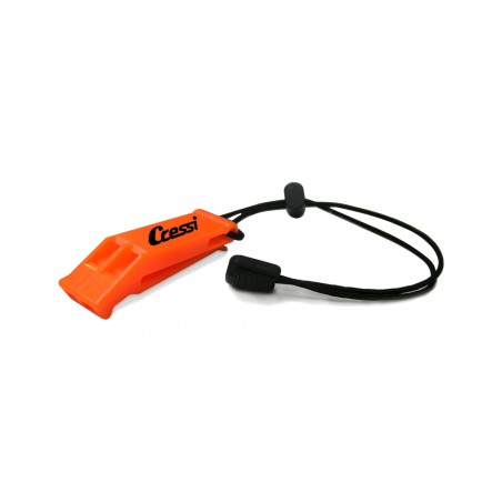 CRESSI Silbato de buceo JACKET - Accesorio seguridad para submarinismo EIZ 750013