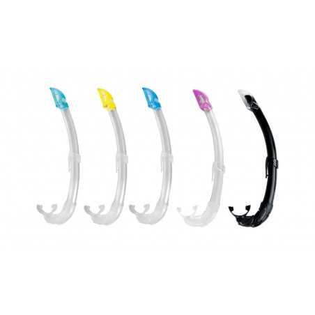 CRESSI Tubo Respirador Snorkel de alta gama | Polivalente para Buceo, Apnea y Snorkeling AEG 269000