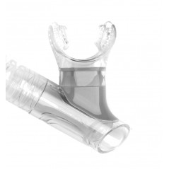 CRESSI Snorkeling DRY JUNIOR | Anatomical silicone mouthpiece and design AES 258810