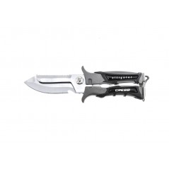 CRESSI Cuchillo Buceo Tijera Alligator de Acero Inoxidable BRC 555004