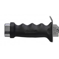 CRESSI ORCA diving knife of the highest quality stainless steel with anatomical Soft Grip handle BRC 556000