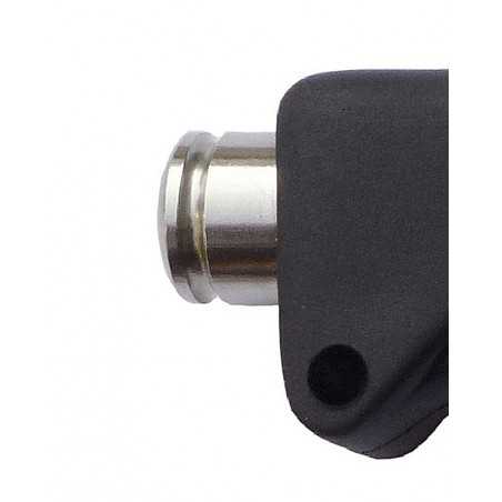 CRESSI Cuchillo de buceo SKORPION - Hoja acero inoxidable templado, empuñadura anatómica Soft Grip y sistema enganche rápido BRC