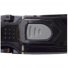CRESSI SKORPION diving knife by - Tempered stainless steel blade, Soft Grip anatomical handle and quick release system BRC 55900
