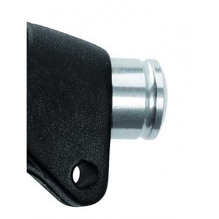 CRESSI Cuchillo de buceo BORG | Hoja acero inoxidable AISI 420 y empuñadura anatómica soft grip BRC 559100