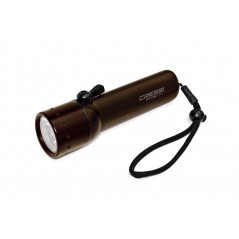 CRESSI Frogman 9000 Warm LED Scuba Flashlight | Lux at 1m 5h Autonomy Reinforced Nylon and Stainless Steel BSJ 530020