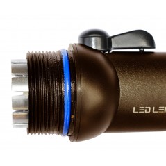 CRESSI Frogman 9000 Warm LED Scuba Flashlight | Lux at 1m 5h Autonomy Reinforced Nylon and Stainless Steel BSJ 530020