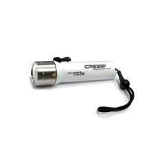 CRESSI Foco Linterna Buceo FROGMAN 24000 | Led Cree 6000ºK Cuerpo de Nylon Reforzado y Cabezal Acero Inoxidable AISI316 Autonomí