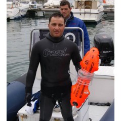CRESSI mini torpedo 7" diving buoy for position signaling BTA 611601