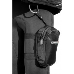 CRESSI LEG POCKET bag for diving - 1 L object with double elastic strap and safety rope BUA 928000