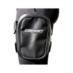CRESSI LEG POCKET bag for diving - 1 L object with double elastic strap and safety rope BUA 928000