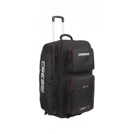 CRESSI Mochila con ruedas MOBY 5 - Bolsa trolley de equipaje gran capacidad y resistencia BUB 932200