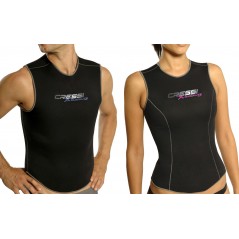 CRESSI THERMAL UNDERWEAR DIVING INTERIOR VEST BLACKLITE DONNA CLW 476111VAR