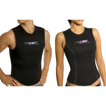 CRESSI COMPLEMENTO TERMICO BUCEO CHALECO INTERIOR BLACKLITE DONNA CLW 476111VAR