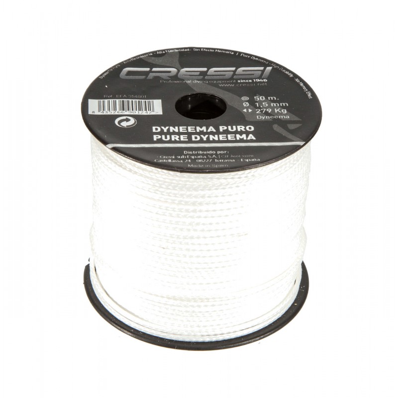 CRESSI CABO DYNEEMA 100% Ø1,5mm ( 50m) EFA 354801