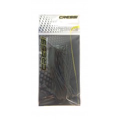 CRESSI Cabo de Dyneema 100% puro alta resistencia con funda antiabrasión (10m) - EFA 354803